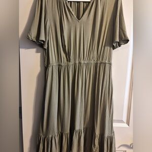Knox Rose Olive Mini Dress